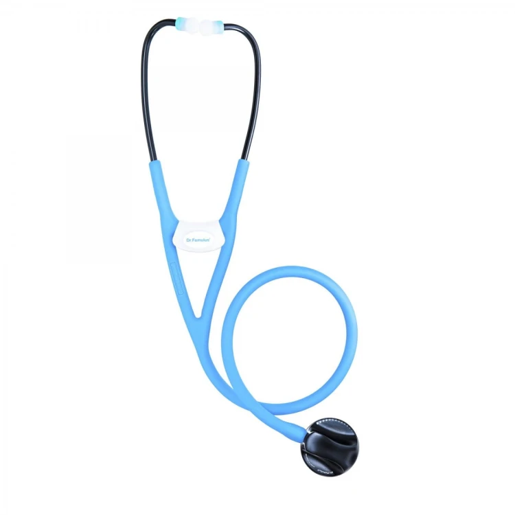 Dr. Famulus DR 680 D-czarny Stetoskop następnej generacji, Strojenie Fine Tune, Internistyczny, Kardiologiczny
