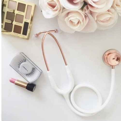 MDF 777 MD One-Rose Gold/ Biały (MDF 29) Stetoskop internistyczny