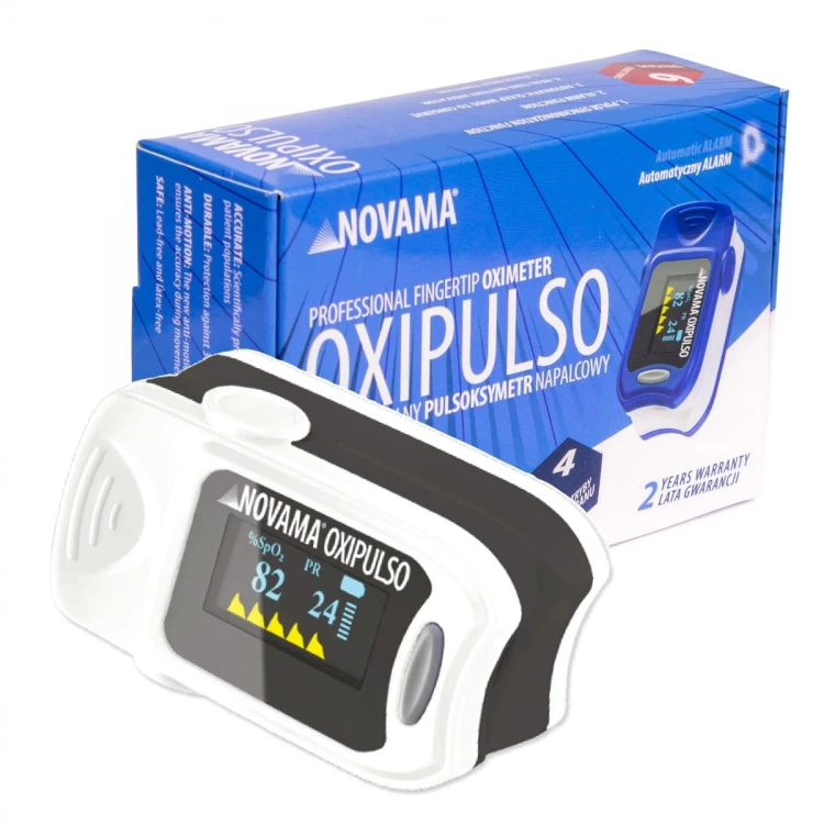 NOVAMA Oxipulso Pulsoksymetr napalcowy