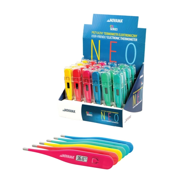 NOVAMA Neo zielony Termometr elektroniczny