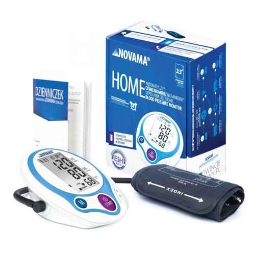 NOVAMA Home Ciśnieniomierz naramienny z ESH i IHB