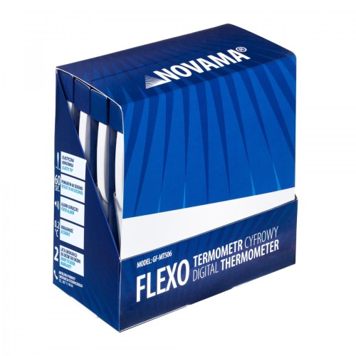 NOVAMA FLEXO Termometr elektroniczny nowej generacji z elastycznąkońcówką