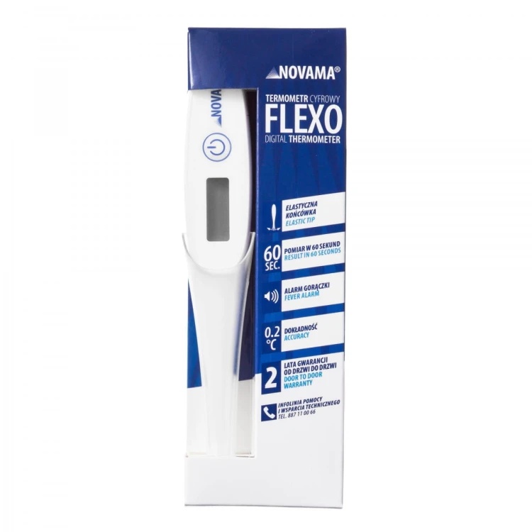 NOVAMA FLEXO Termometr elektroniczny nowej generacji z elastycznąkońcówką