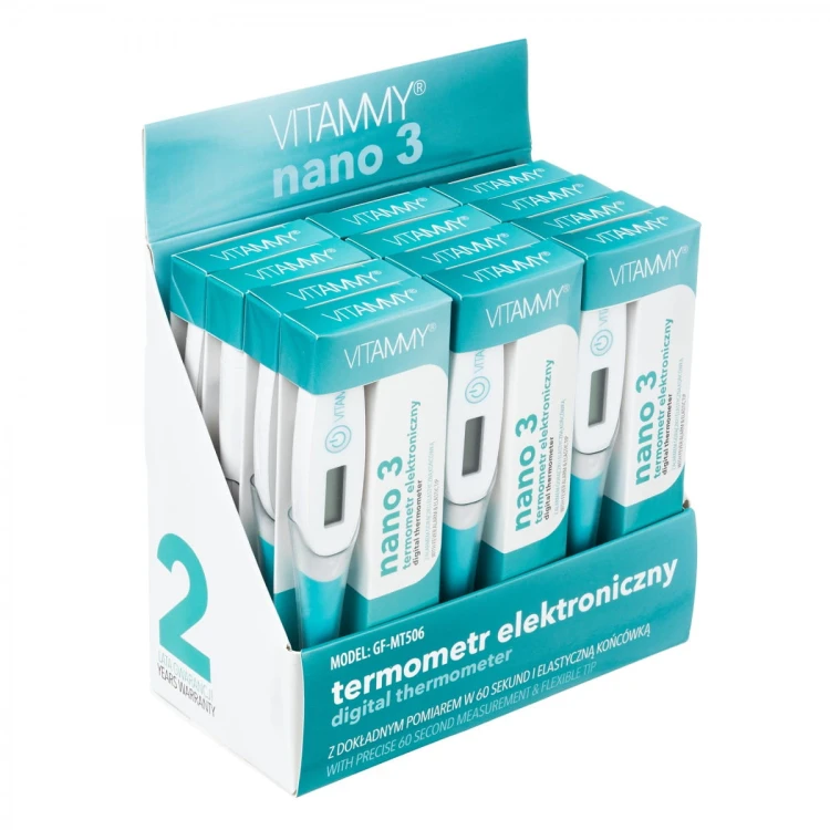 VITAMMY Nano 3 Termometr elektroniczny nowej generacji z elastycznąkońcówką