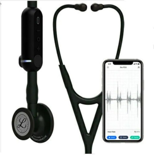 Stetoskop 3M Littmann CARDIOLOGY IV CORE Digital  Stetoskop elektroniczny (EU) cyfrowy, czarny - 8490