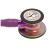 Stetoskop Littmann Cardiology IV 6205 Stetoskopkardiologiczny Rainbow-Finish, przewód śliwkowy,lira czarna,trzonek fioletowy