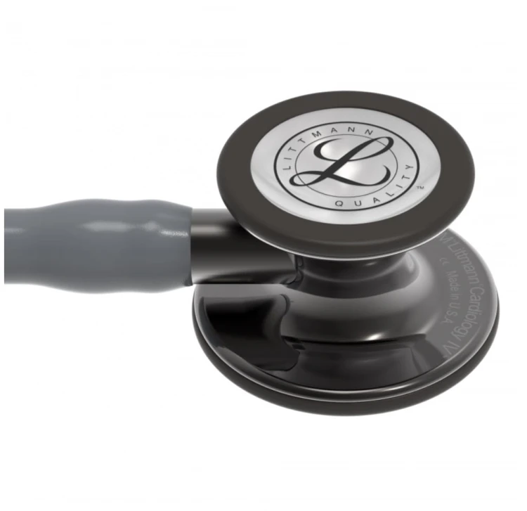 Stetoskop Littmann Cardiology IV 6238 Stetoskop kardiologiczny High Polish Smoke-Finish, przew.szary,trzon smoke,lira smoke