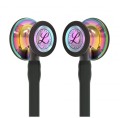 Stetoskop Littmann Cardiology IV 6240 Stetoskop kardiologiczny High Polish RainbowFinish, przew.czarn,trzon smoke,lira smoke