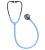 Stetoskop Littmann Classic III 5959 Stetoskop internistyczny Mirror-Finish, przewód błękitny, trzonek smoke, lira smoke