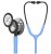 Stetoskop Littmann Classic III 5959 Stetoskop internistyczny Mirror-Finish, przewód błękitny, trzonek smoke, lira smoke