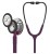 Stetoskop Littmann Classic III 5960 Stetoskop internistyczny Mirror-Finish, przewód śliwkowy, trzonek różowy, lira smoke