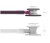 Stetoskop Littmann Classic III 5960 Stetoskop internistyczny Mirror-Finish, przewód śliwkowy, trzonek różowy, lira smoke