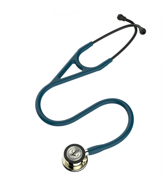 Littmann Cardiology IV 6190 Stetoskop kardiologiczny Champagne-Finish, błękit karaibski