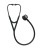 Littmann Cardiology IV 6203 Stetoskop kardiologiczny Black-Finish, przewód i lira - czarny, trzonek filotetowy