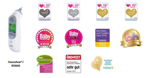 Termometr elektroniczny do ucha Braun IRT6520 ThermoScan 7 Termometr elektroniczny do ucha z Age Precision