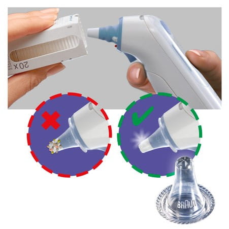 Termometr elektroniczny do ucha Braun IRT6520 ThermoScan 7 Termometr elektroniczny do ucha z Age Precision