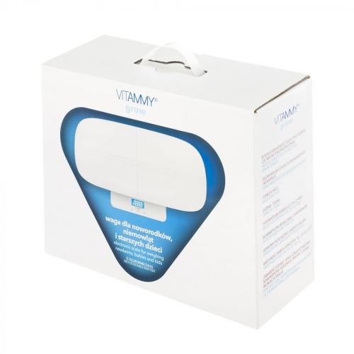 VITAMMY GROW Waga dla noworodków, niemowląt i starszych dzieci
