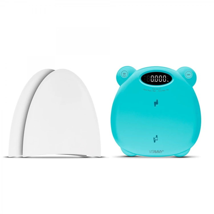 VITAMMY BABYCINNO TURKUSOWA / TURQUOISE Waga noworodkowo-niemowlęco-dziecięca