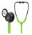 Stetoskop Littmann Classic III 5875 Stetoskop internistyczny Smoke, przewód limonkowy, lira smoke trzonek niebieski