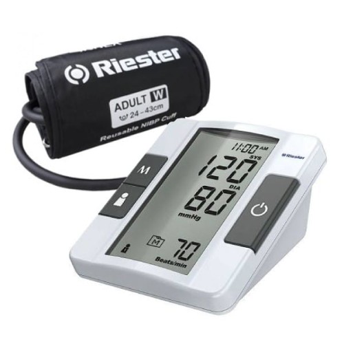 Riester ri-champion smartPRO+ Mankiet: 24-43 cm Ciśnieniomierz elektroniczny walidowany klinicznie (mankiet W) 1735