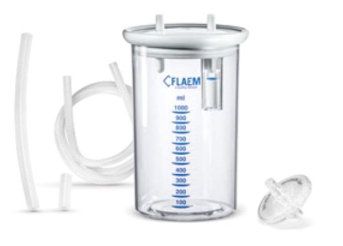 Zestaw akcesoriów do ssaków FLAEM (autoklawowalny pojemnik 1000ml, filtr i dren) Zestaw akcesoriów do ssaków FLAEM (autoklawowalny pojemnik 1000ml, fi
