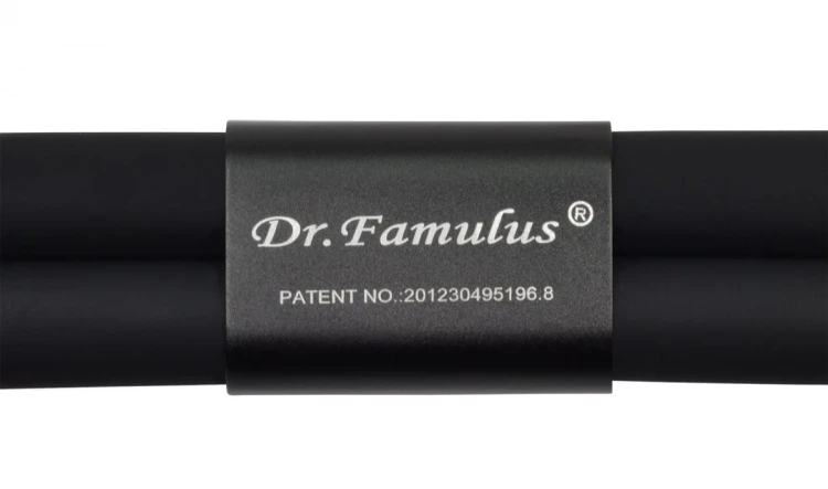 Dr. Famulus DR 410 D-czarny Stetoskop następnej generacji, Strojenie Fine Tune,  Kardiologiczny, Rappaport
