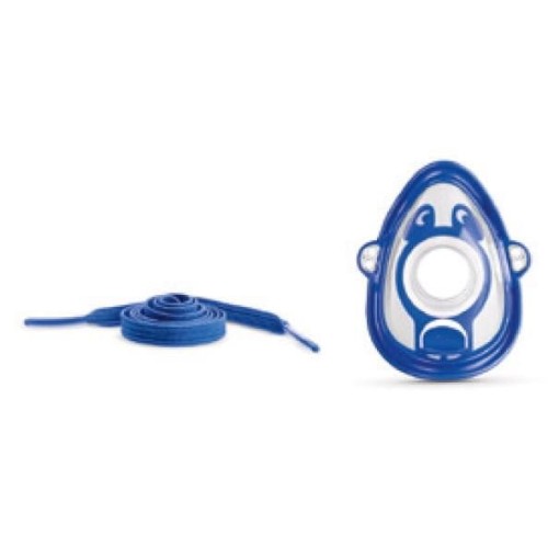Zestaw akcesoriów Flaem RF6 Plus Kit nebulizator RF6, maska dla dzieci i dorosłych, ustnik, końcówka do nosa, przewód powietrzny 1 metr
