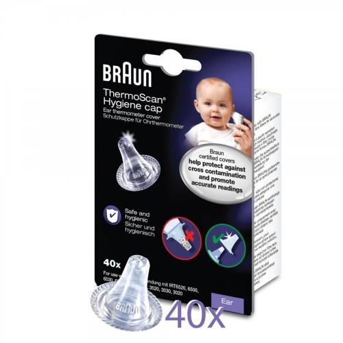 Kapturki do termometru Braun LF40 Kapturki jednorazowe do termometrów do ucha Braun