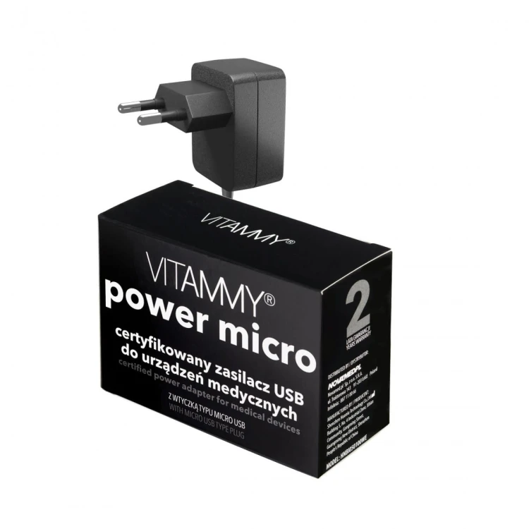 Zestaw prezentowy - ciśnieniomierz naramienny VITAMMY smart 4 + zasilacz VITAMMY POWER MICRO Ciśnieniomierz naramienny