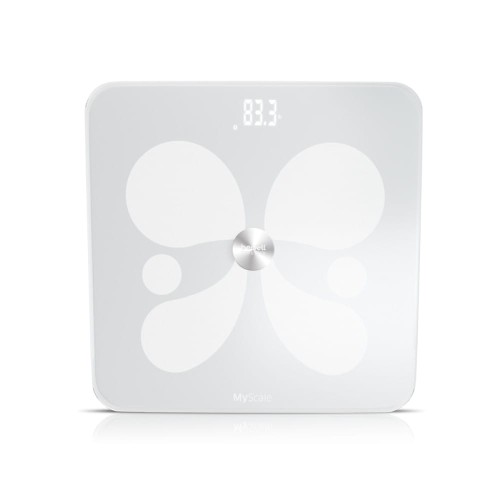 Visiomed Bewell Connect My Scale Analiser BW-SC2W Inteligentna waga łącząca się z aplikacją, łazienkowa
