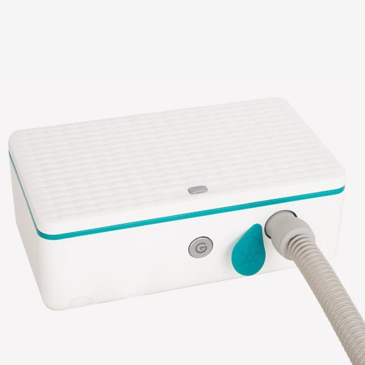 Pudełko do dezynfekcji maseczek wielorazowych i masek CPAP BiPAP Ozonator z promieniami UV