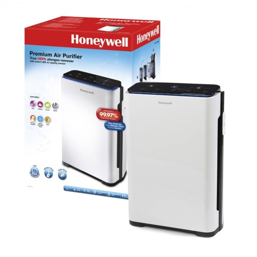 Honeywell HPA710 True HEPA Oczyszczacz powietrza z czujnikiem LED jakości powietrza