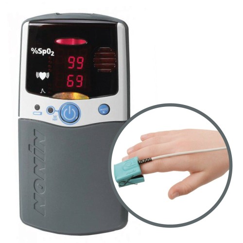 Pulsoksymetr NONIN PalmSAT 2500A + sensor 8000AP Pulsoksymetr NONIN PalmSAT 2500A + sensor 8000AP