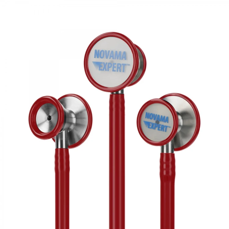 Novama Expert Stetoskop kardiologiczny bordowy