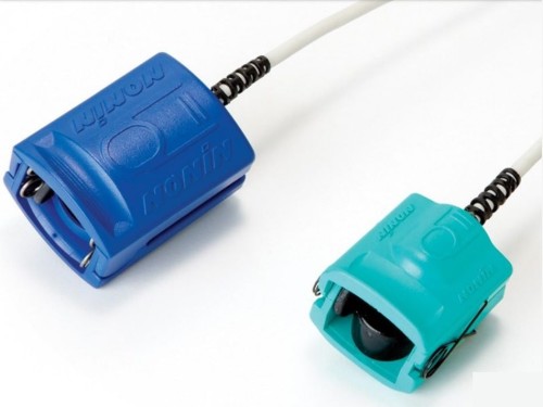 NONIN 8000AP 3 m Sensor pulsoksymetru pediatryczny, wielorazowy, z klipsem
