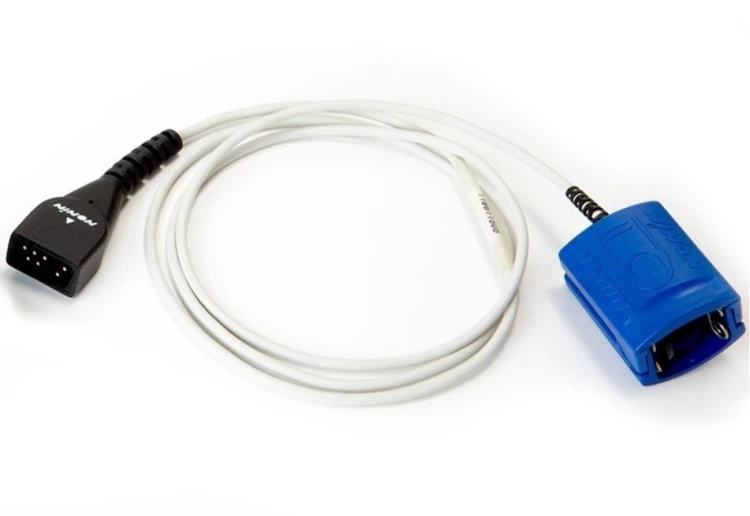 NONIN 8000AP 3 m Sensor pulsoksymetru pediatryczny, wielorazowy, z klipsem