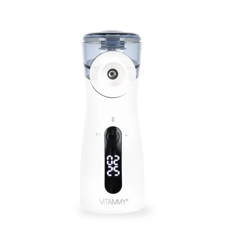VITAMMY eMESH Inhalator siateczkowy, maska dla dzieci i dorosłych, wyświetlacz
