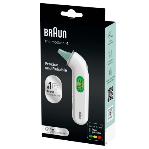 BRAUN  IRT3515 Thermoscan 4 Termometr do ucha