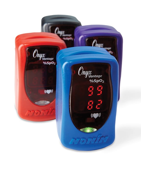 NONIN Onyx Vantage 9590-czerwony Pulsoksymetr