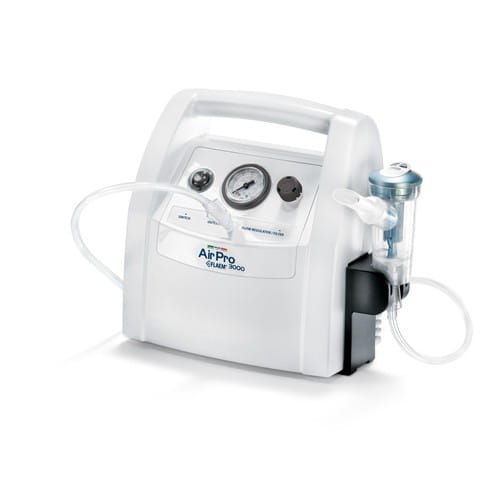 FLAEM AirPro 3000 Plus Profesjonalny inhalator pneumatyczny tłokowy z płynną regulacją parametrów