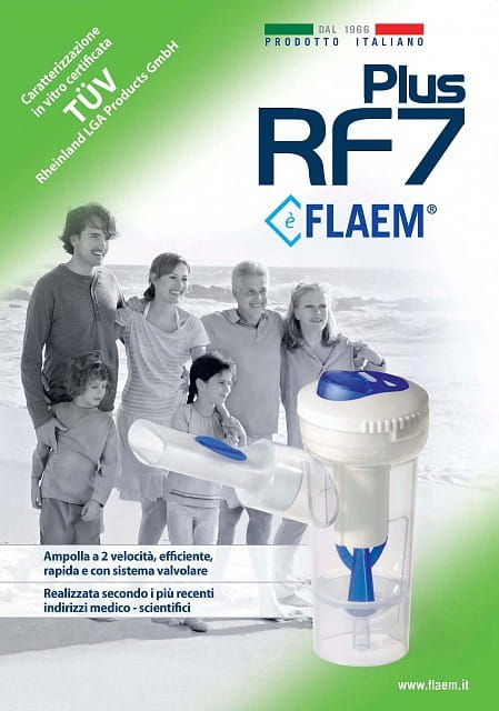 FLAEM AirPro 3000 Plus Profesjonalny inhalator pneumatyczny tłokowy z płynną regulacją parametrów