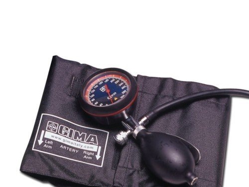 GIMA LONDON czarny Ciśnieniomierz zegarowy