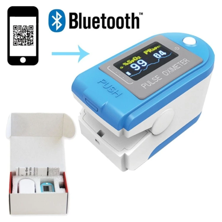 Pulsoksymetr CMS50D-BT z Bluetooth Pulsoksymetr CMS50D-BT z Bluetooth
