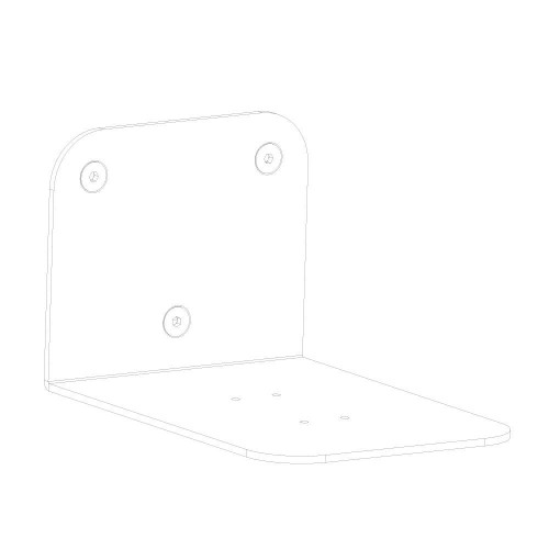 LENA LIGHTING STERILON FLOW 72W UCHWYT NAŚCIENNY Sterilon Flow 72W biały mat