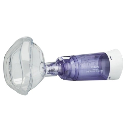 Philips Respironics OptiChamber Diamond Adult Mask Komora inhalacyjna z dużą maską