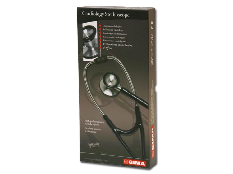 GIMA CARDIOLOGY CLASSIC Stetoskop - Y burgundy Stetoskop Kardiologiczny