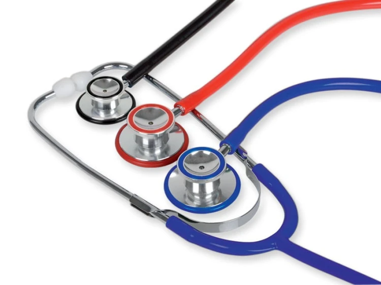 TRAD DOUBLE HEAD STETHOSCOPE - dark green Stetoskop internityczny