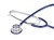 TRAD DOUBLE HEAD STETHOSCOPE - dark green Stetoskop internityczny