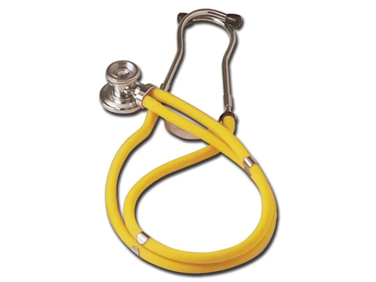 JOTARAP DOUBLE HEAD/TUBE STETHOSCOPE - różowy Stetoskop internistyczny