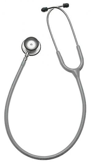 Riester Duplex-ciemnoszary RIESTER gł. aluminiowa Stetoskop o dwustronnej głowicy